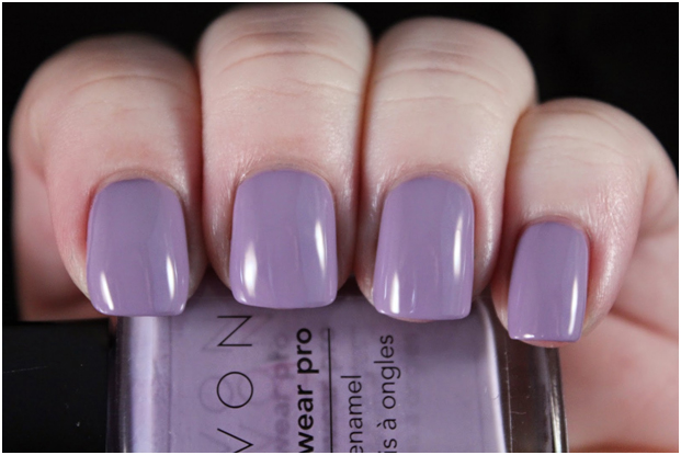 Lavender Colored Nail Paint